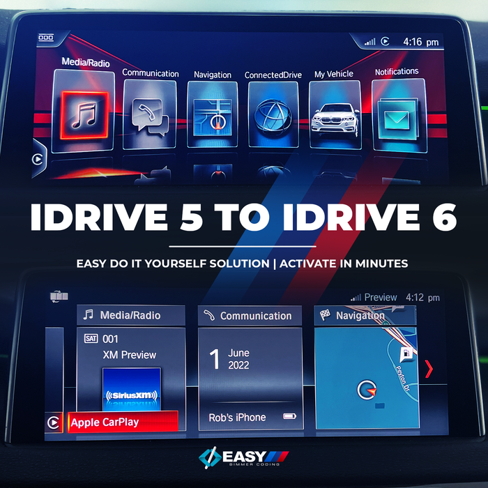 iDrive 5 to iDrive 6 Easy Update