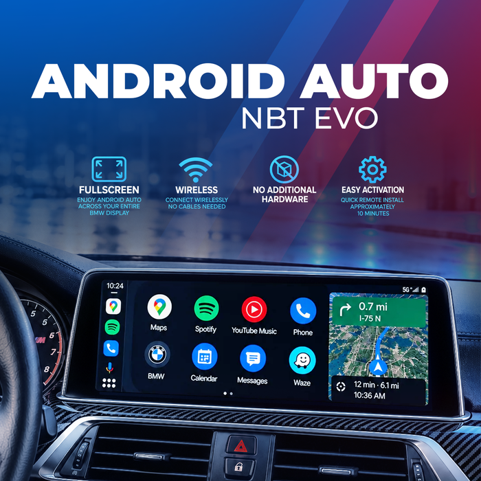 BMW Android AUTO NBT EVO - Wireless - Native