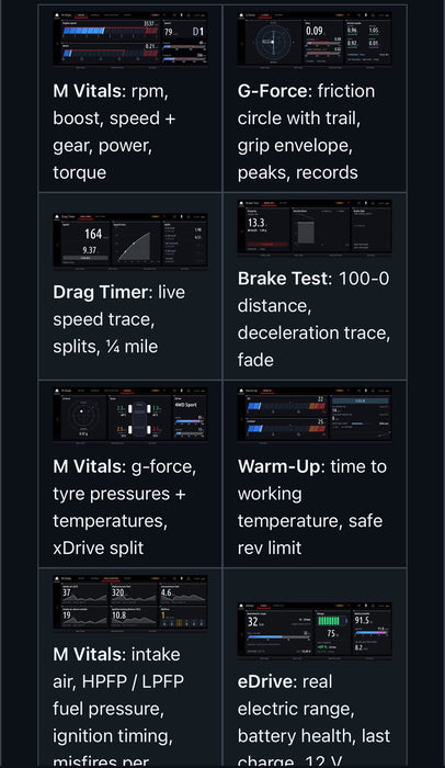 BMW MGU ULTRA APPS