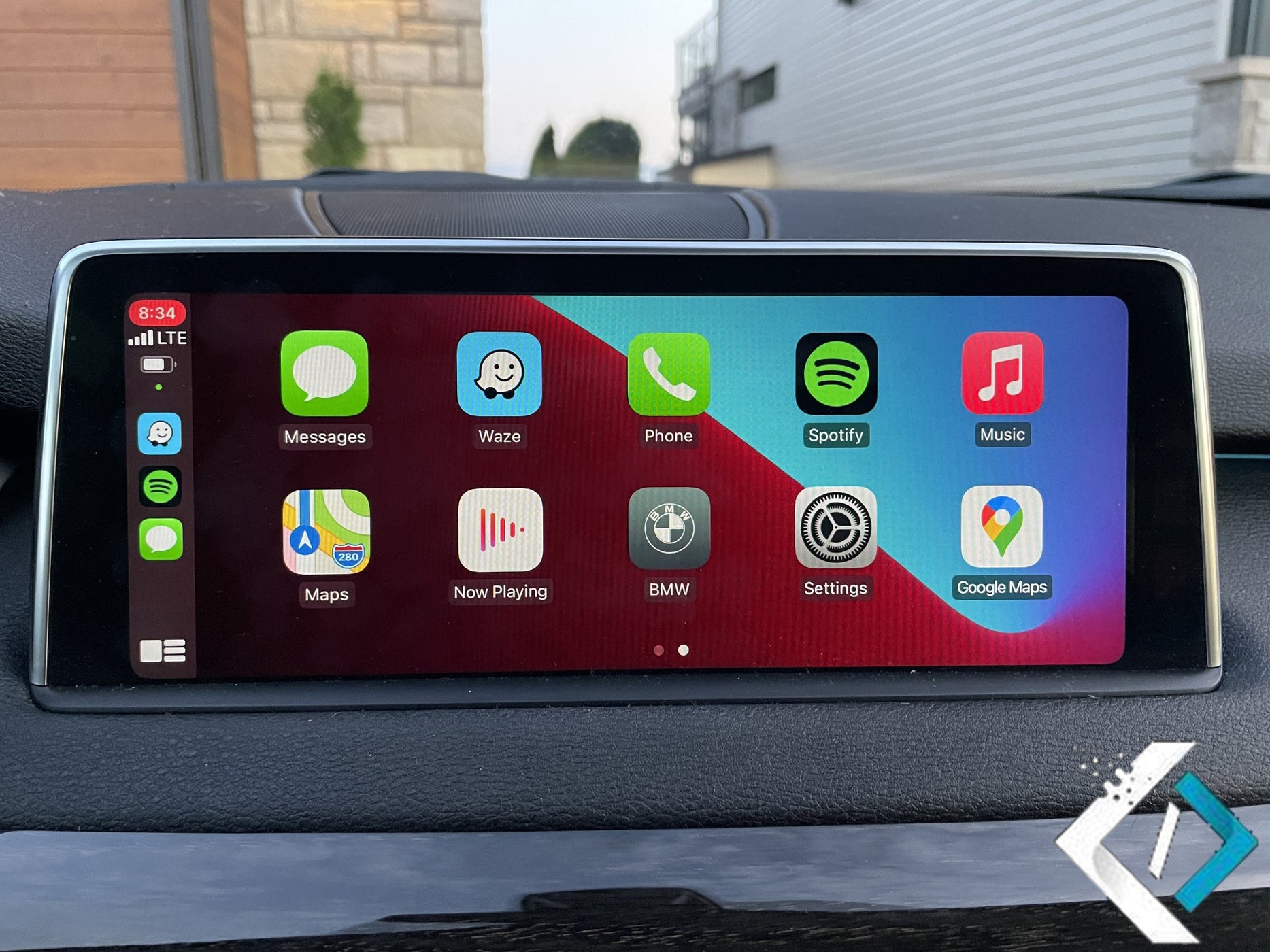 bmw carplay full screen coding
