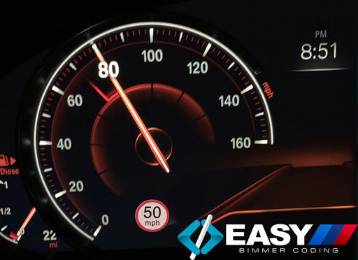 BMW Speed Limit Information